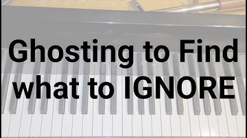 Ghosting to find what to IGNORE