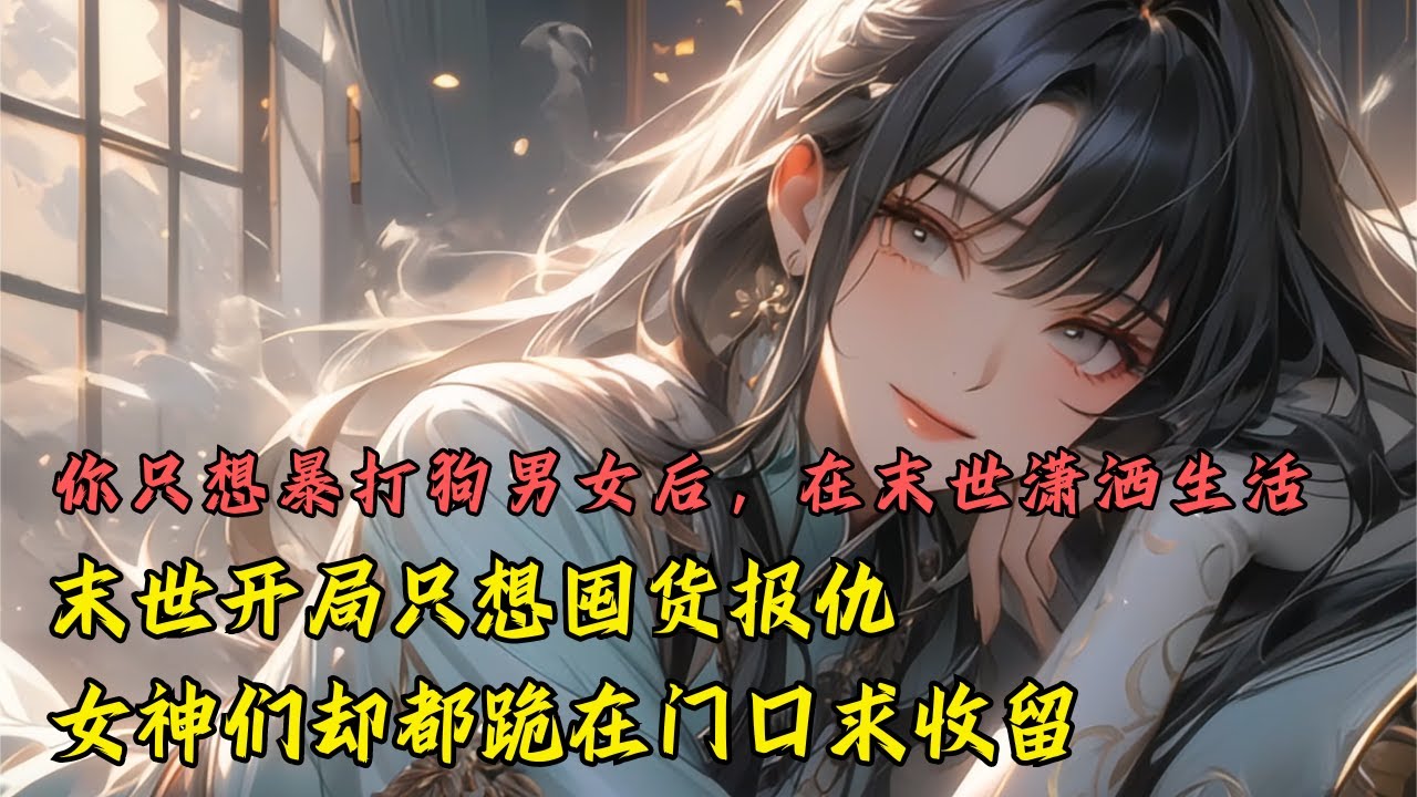 《末世开局只想囤货报仇，女神们却都跪在门口求收留》重生到全球冰封的末世前，不过你已经囤了百亿物资一点都不慌。这一世你只想暴打狗男女后，在末世潇洒生活。可女神们却一个个都往你家跑！EP1#爽文#小说