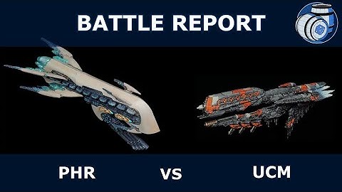 Dropfleet Commander Battle Report: PHR vs UCM