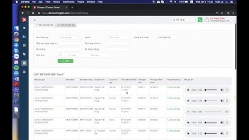 StringeeX - 07 - Xem Báo cáo & Giám sát Tổng đài