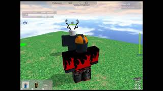 creepy player on my roblox game by BKT