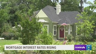 Brazos mortgage interest rates are rising