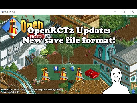 OpenRCT2 Update: New Save File Format Available on Develop!