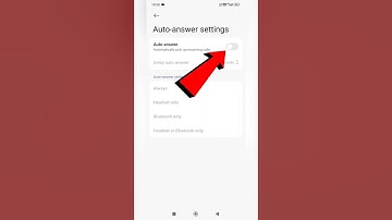 Auto Call Receive Setting | How To Enable Auto Answer Call In Redmi | #sorts #viral #tech #trending