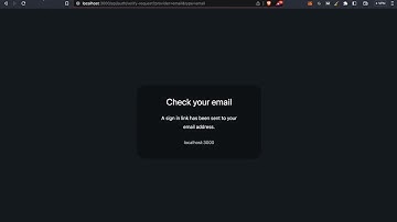 How To Authenticate With NextAuth Email Provider - Demo