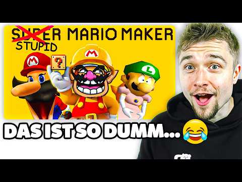 Die DÜMMSTE Mario Maker ANIMATION aller ZEITEN! (SMG4) | Dävid Reaktion