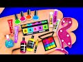 12 DIY EASY BARBIE MINIATURE COSMETICS AND DOLL CRAFTS