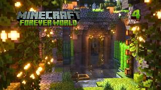Gardening & building tunnel to the river to visit village! | Minecraft 1.21 Survival Let's Play | 04 screenshot 1