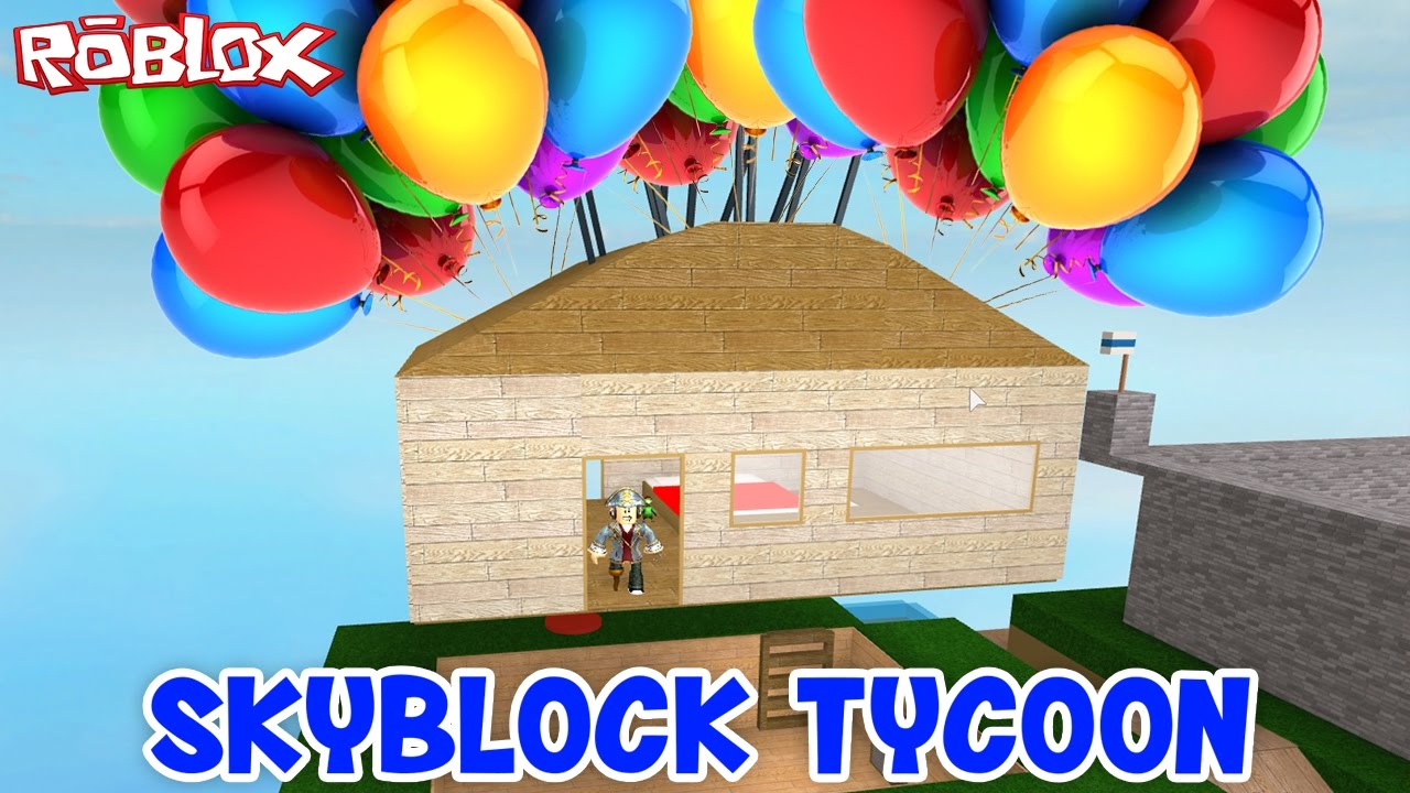 Roblox ITA - Aereo e Casa di Up!! - Skyblock Tycoon Ep 2 - #56 giochi uniti