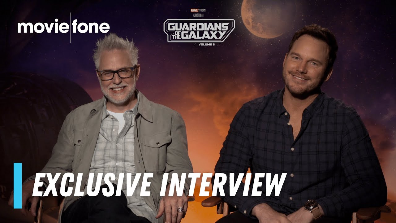 Guardians of the Galaxy Volume 3 Exclusive Interview Moviefone TV