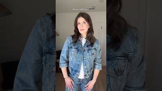 How to style your jean jacket #jeanjacket #fashiontips #styletips #fashionhacks #stylechat #join