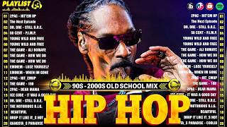 🚨 Throwback Hip Hop Mix 🔥 2Pac, Biggie, Dr. Dre, Snoop Dogg | Old School Rap 90s Classics