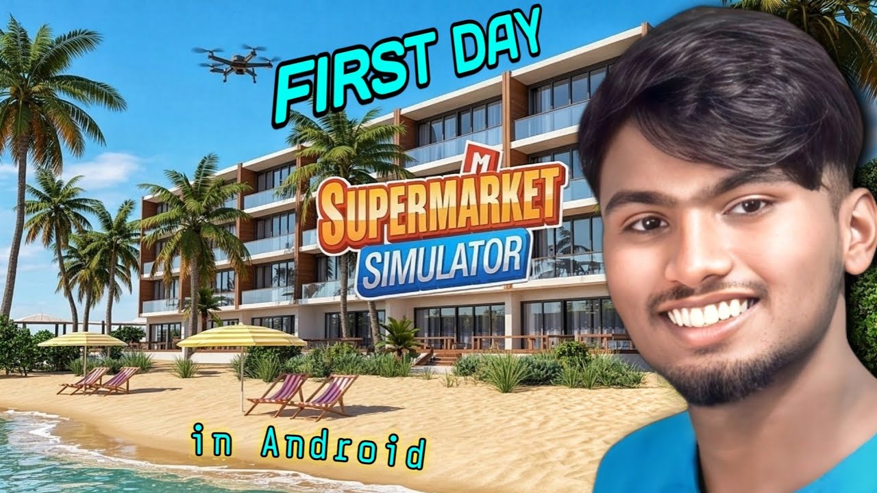 My First Day in SUPERMARKET and MOTEL Manager Simulator