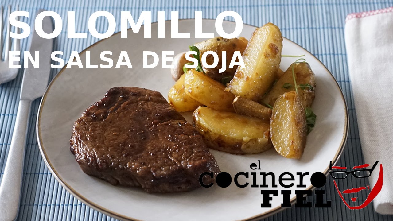 SOLOMILLO DE TERNERA EN SALSA DE SOJA