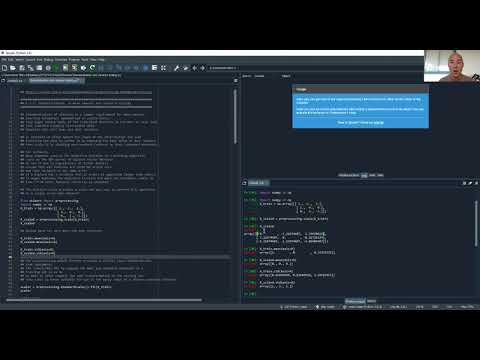 Python: center, scaling,