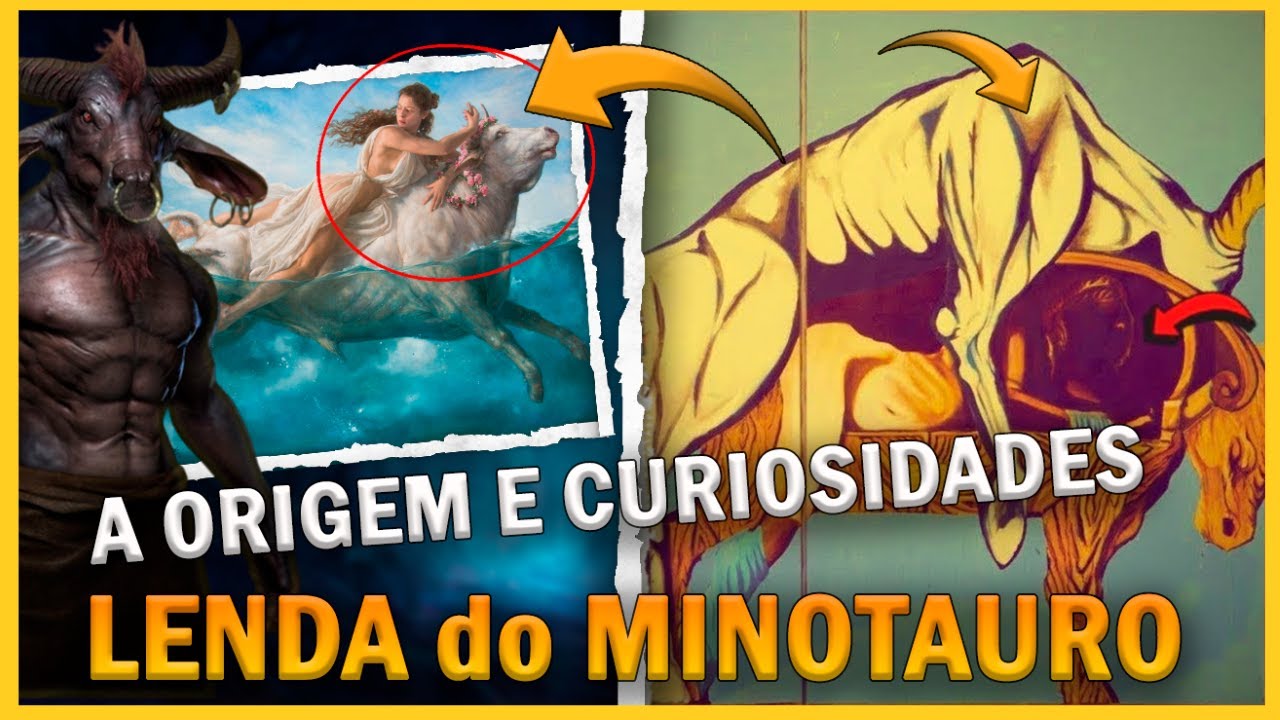 A Origem e CURIOSIDADES da Lenda do MINOTAURO - YouTube