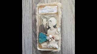 Vintage Heritage Journal - Cover Tutorial with Yvette St. Amant