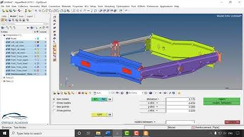 Frame Assembly_01 - Overview of Project - Hypermesh Project