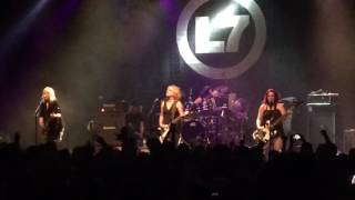 L7 - Shit list - live at the O2 forum London - 13th Sept 2016