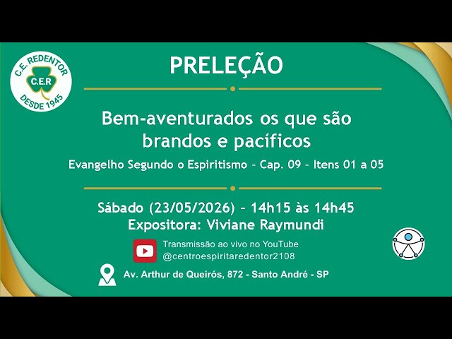 Bem-aventurados os que são brandos e pacíficos