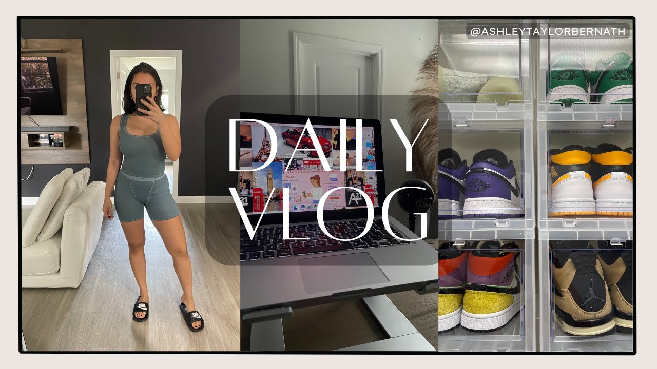 VLOG: CHRISTMAS SETUP, TARGET RUNS, SKIMS HAUL, SNEAKER ORGANIZATION, 2021 GOALS
