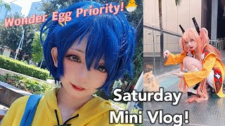 Mini Vlog - Cosplay Shoot Wonder Egg Priority, And Some Black Bullet