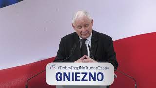 Gniezno: Jarosław Kaczyński - 