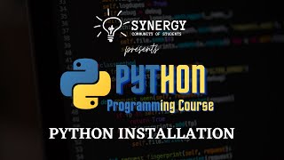 #3 | Python Programming - Python Installation