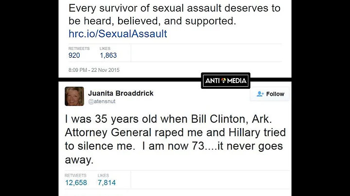 Bill Clinton Rape Survivor Juanita Broaddrick: In ...