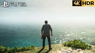 Uncharted 4: A Thief's End (PS5) 4K HDR Gameplay Chapter 2: Infernal Place