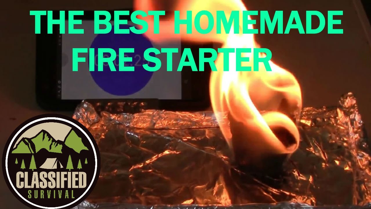 The BEST homemade fire starter!! YouTube