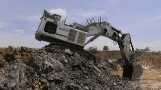 Fueling the Giant: Refueling the Liebherr R9350 Excavator