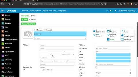 [Odoo V12 Community] Setting Default Accounting Entries Contacts