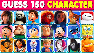 Guess 60 Characters in 3 Seconds | Despicable Me 4, Inside Out 2, Spider-Man, Pokemon, Frozen