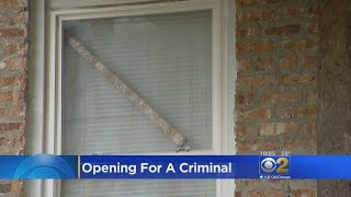 Girl D Through Unlocked Window