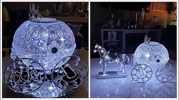 STUNNING Dollar Tree DIY | CHANEL Cinderella PUMPKIN Carriage!  | HiGH END HACK!