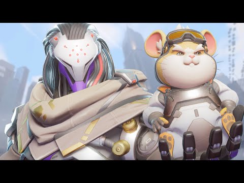 Ramattra being played by someone who sounds like Ramattra in Overwatch 2