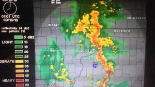 EAS Alert #30: Tornado Warning for 3 Illinois Counties.