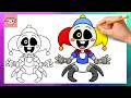 How To Draw Baby Prototype from Poppy Playtime - Gametoons | Drawing Tutorial