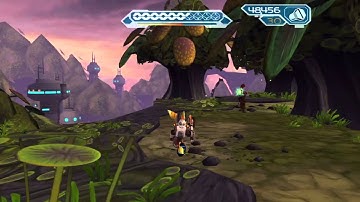 Ratchet & Clank 2: Going Commando 100% Walkthrough Part 25 - Megacorp Games, Planet Joba Backtrack