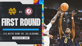 Notre Dame vs. Alabama - First Round NCAA tournament extended highlights