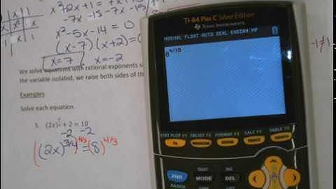5 4 Solving Radical Equations and Inequalities  Day 1