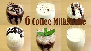 6 COFFEE MILKSHAKE RECIPE – HOW TO MAKE EASY SUMMER DRINKS – COLD COFFEE screenshot 3