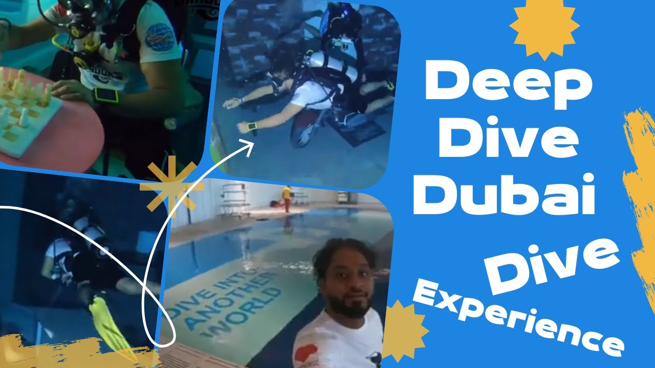 Deep Dive Dubai Dive Experience YouTube