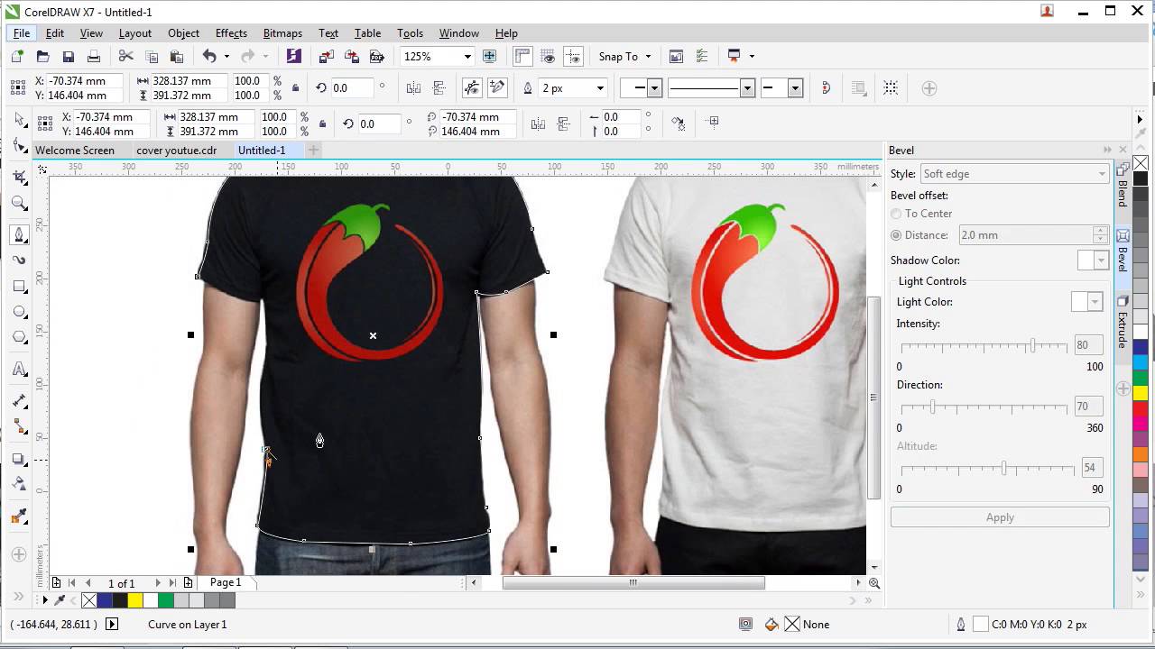  Corel Draw  Tutorials  For Beginners Cara  Membuat  Desain  