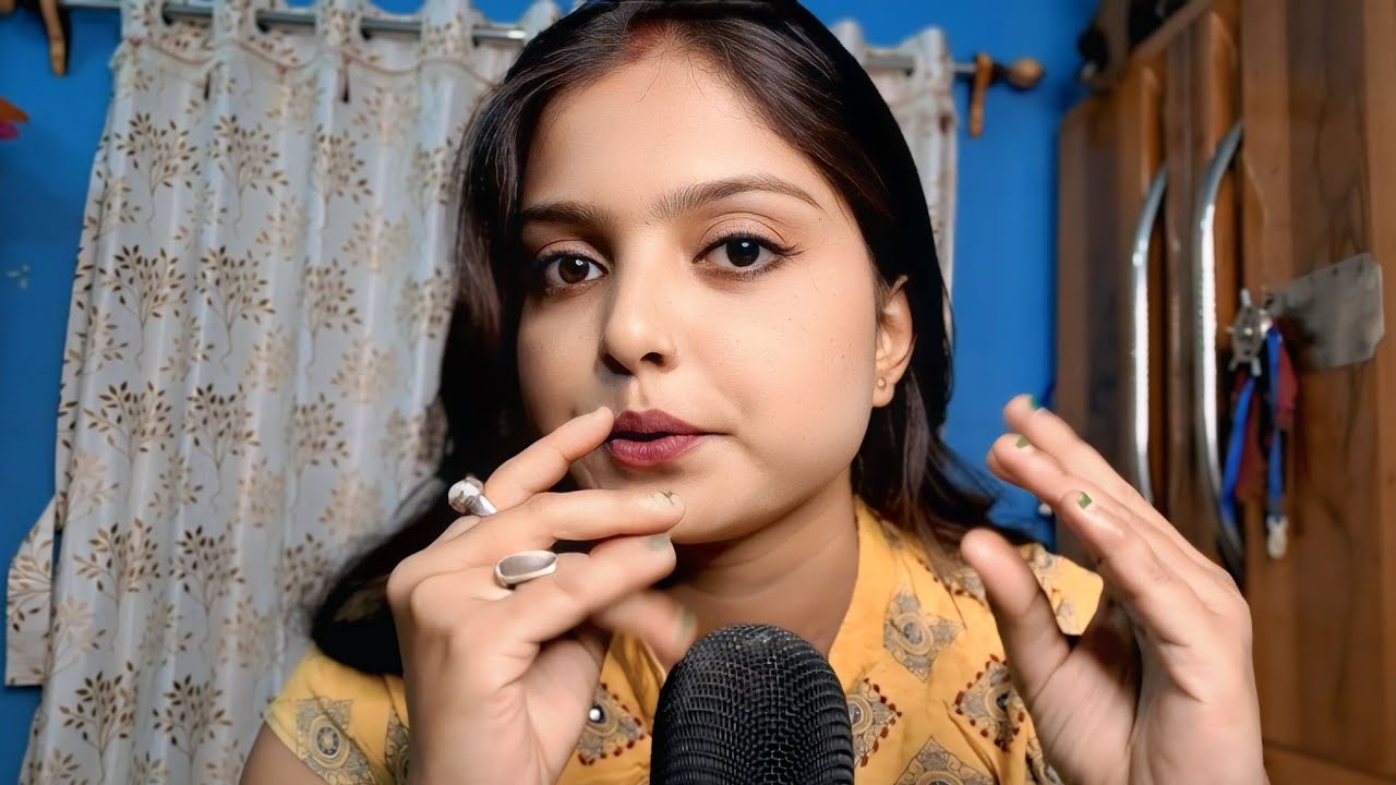 ASMR Mouth Sounds and hand sounds for sleep 😴 💤