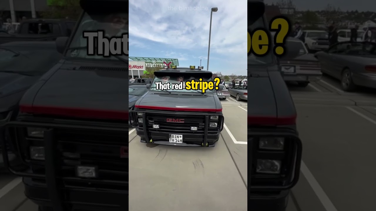 Самый крутой фургон в мире? GMC Vandura из The A-Team! 