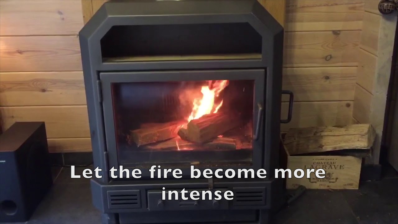 How to light the wood stove Casa Delux YouTube