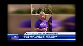 ‘I AM ENOUGH’ movement hosts virtual 5K run to empower domestic abuse survivors| KUSI Interview