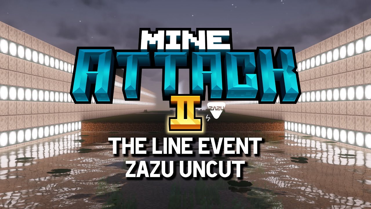 Das KOMPLETTE EVENT THE LINE! Minecraft Mineattack 2 | ZAZU UNCUT